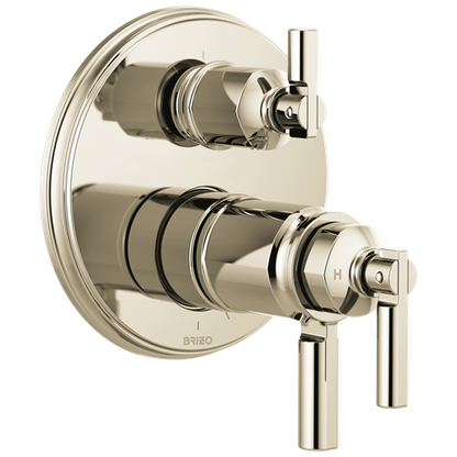 Brizo - Invari TempAssure Thermostatic Valve With Integrated 3-Function Diverter Trim
