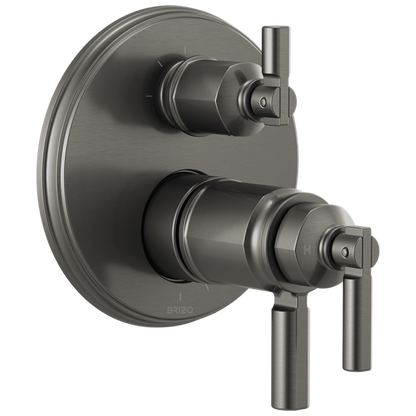 Brizo - Invari TempAssure Thermostatic Valve With Integrated 3-Function Diverter Trim