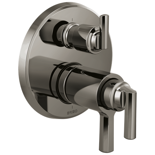 Brizo - Levoir TempAssure Thermostatic Valve With Integrated 3-Function Diverter Trim