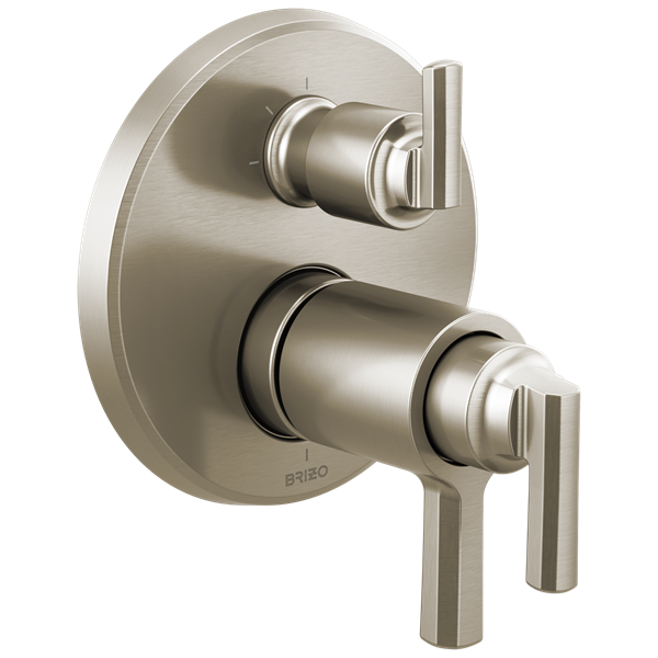 Brizo - Levoir TempAssure Thermostatic Valve With Integrated 3-Function Diverter Trim