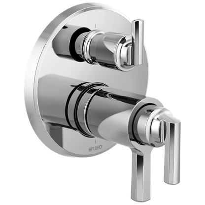Brizo - Levoir TempAssure Thermostatic Valve With Integrated 3-Function Diverter Trim