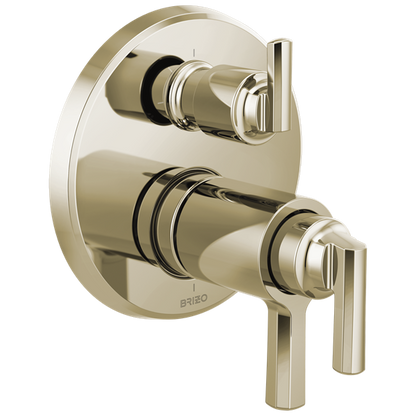 Brizo - Levoir TempAssure Thermostatic Valve With Integrated 3-Function Diverter Trim