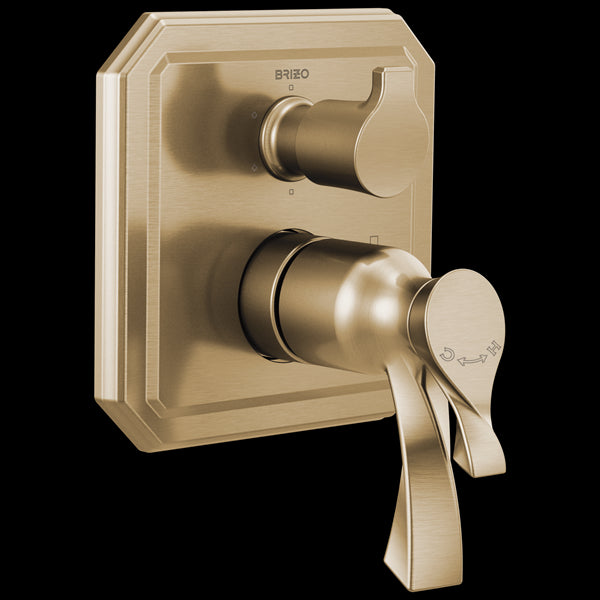 Brizo - Virage TempAssure Thermostatic Valve with Integrated 6-Function Diverter Trim