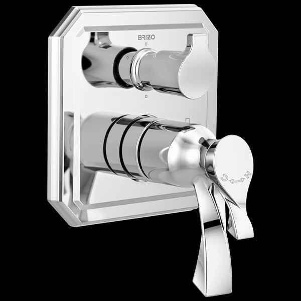 Brizo - Virage TempAssure Thermostatic Valve with Integrated 6-Function Diverter Trim