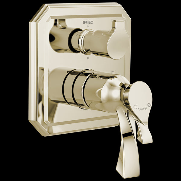 Brizo - Virage TempAssure Thermostatic Valve with Integrated 6-Function Diverter Trim