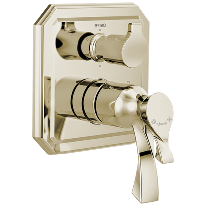 Brizo - Virage TempAssure Thermostatic Valve with Integrated 6-Function Diverter Trim