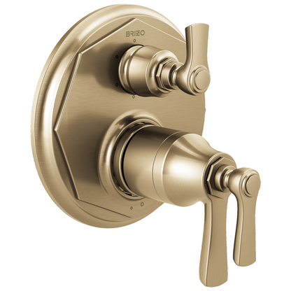 Brizo - Rook TempAssure Thermostatic Valve with 6-Function Diverter Trim