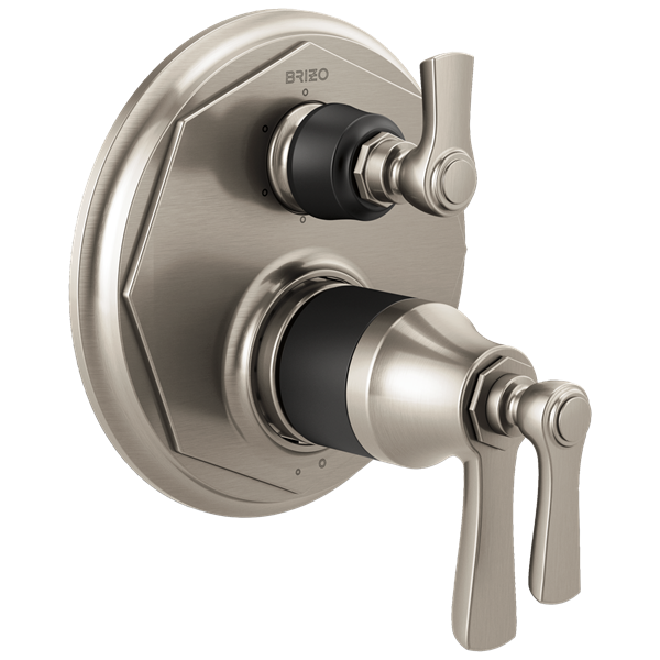 Brizo - Rook TempAssure Thermostatic Valve with 6-Function Diverter Trim