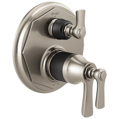 Brizo - Rook TempAssure Thermostatic Valve with 6-Function Diverter Trim