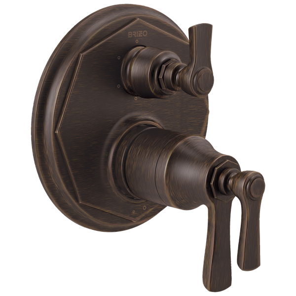 Brizo - Rook TempAssure Thermostatic Valve with 6-Function Diverter Trim