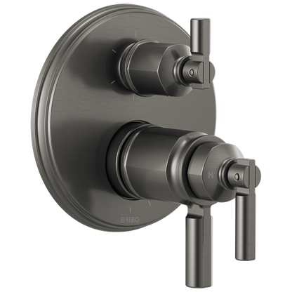 Brizo - Invari TempAssure Thermostatic Valve With Integrated 6-Function Diverter Trim