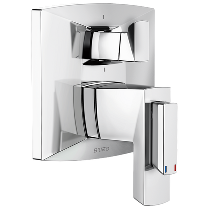 Brizo - Vettis TempAssure Thermostatic Valve With Integrated 6-Function Diverter Trim