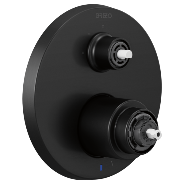 Brizo - Litze Pressure Balance Valve with Integrated 3-Function Diverter Trim - Less Handles