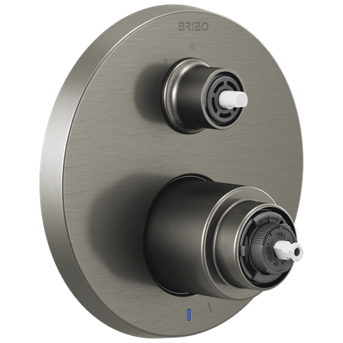 Brizo - Litze Pressure Balance Valve with Integrated 3-Function Diverter Trim - Less Handles