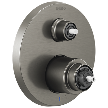 Brizo - Litze Pressure Balance Valve with Integrated 3-Function Diverter Trim - Less Handles