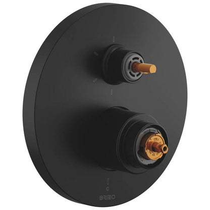 Brizo - Roccesco Pressure Balance Valve with Integrated 6-Function Diverter Trim - Less Handles