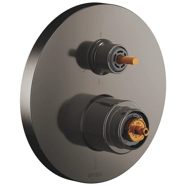 Brizo - Roccesco Pressure Balance Valve with Integrated 6-Function Diverter Trim - Less Handles
