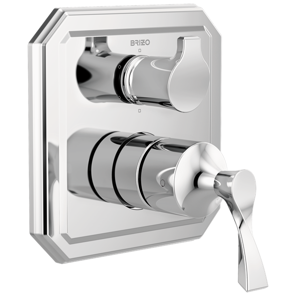 Brizo - Virage Pressure Balance Valve with Integrated 6-Function Diverter Trim