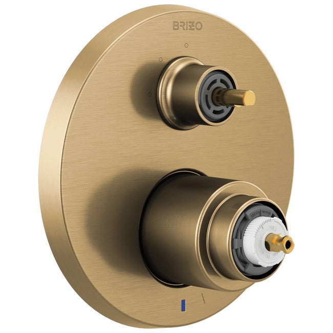 Brizo - Litze Pressure Balance Valve with Integrated 6-Function Diverter Trim - Less Handles