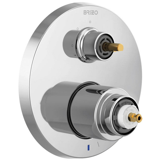 Brizo - Litze Pressure Balance Valve with Integrated 6-Function Diverter Trim - Less Handles
