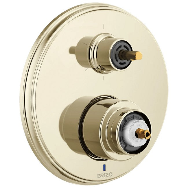 Brizo - Invari Pressure Balance Valve With Integrated 6-Function Diverter Trim - Less Handles