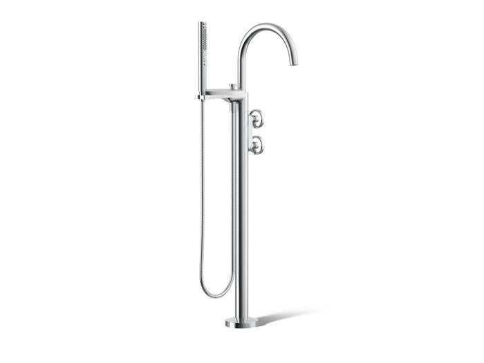 Kohler - Components Freestanding Bath Faucet Industrial Handle