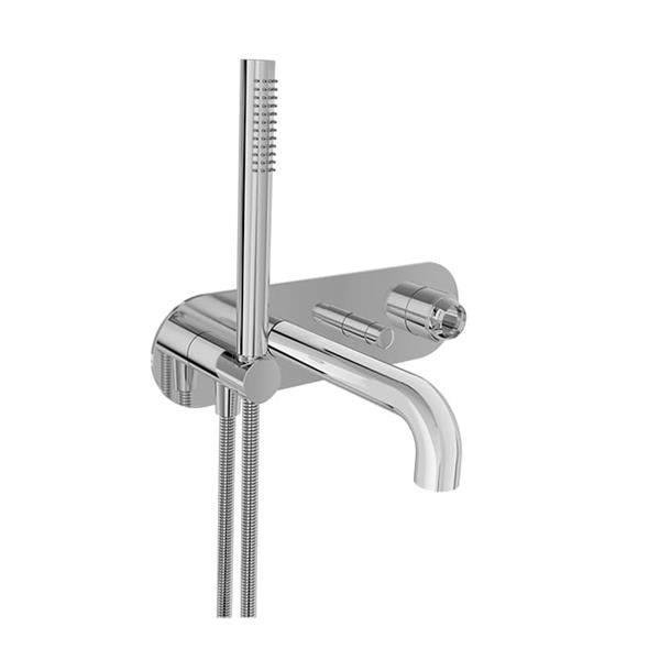 Baril - Air B80 Trim only for wall-mounted tub faucet with hand shower (sans manette)