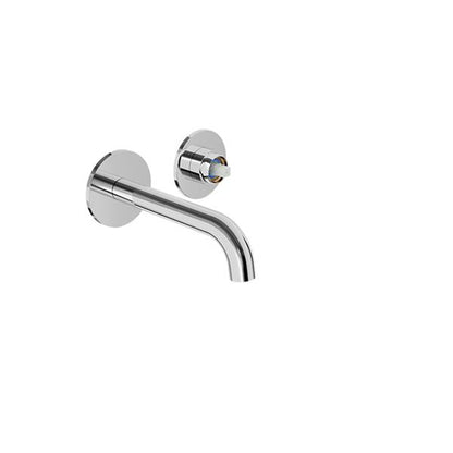 Baril - Air B80 Trim only for single lever wall-mounted lavatory faucet (without handle), drain not included