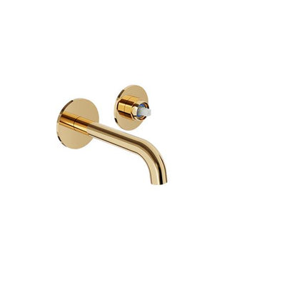 Baril - Air B80 Trim only for single lever wall-mounted lavatory faucet (without handle), drain not included