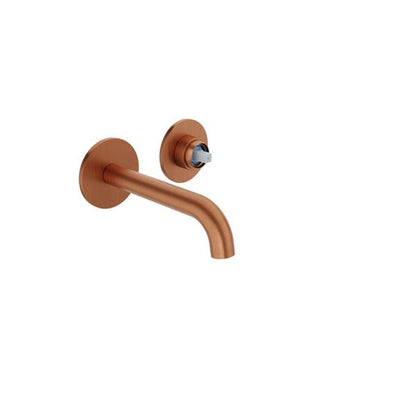 Baril - Air B80 Trim only for single lever wall-mounted lavatory faucet (without handle), drain not included