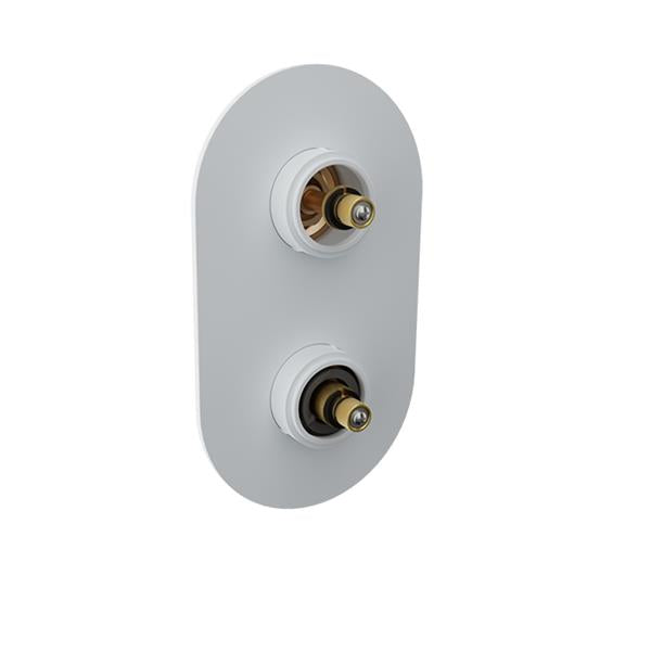 Baril - Air B80 Trim only for thermostatic pressure-balanced shower control valve with 1-way diverter (without handle)