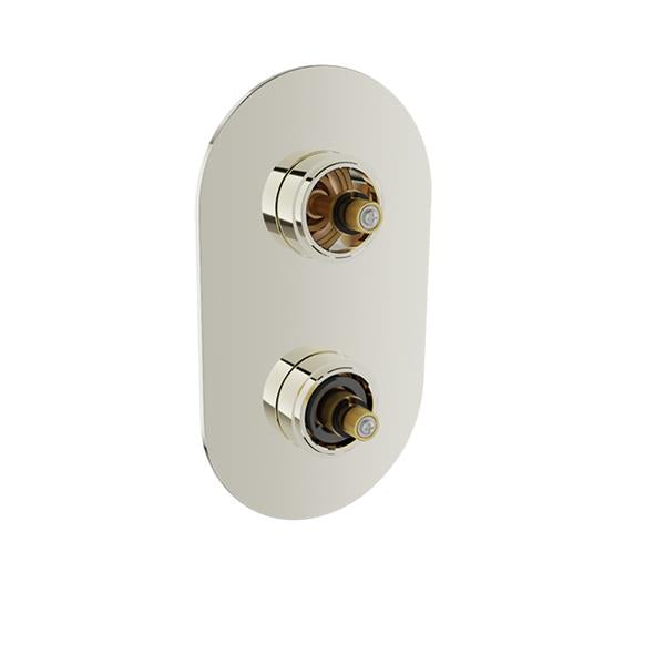 Baril - Air B80 Trim only for thermostatic pressure-balanced shower control valve with 1-way diverter (without handle)
