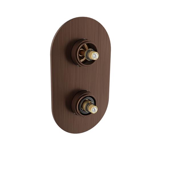 Baril - Air B80 Trim only for thermostatic pressure-balanced shower control valve with 2-way diverter (without handle / shared port)