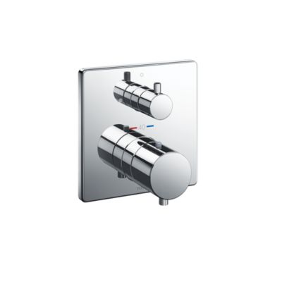 Toto - Square Thermostatic Mixing Valve with Volume Control Shower Trim