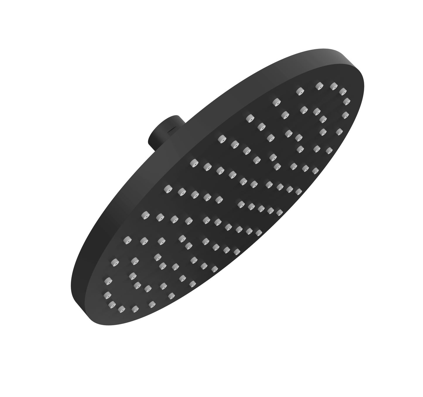 Baril - 8 Inch round anti-limestone shower head
