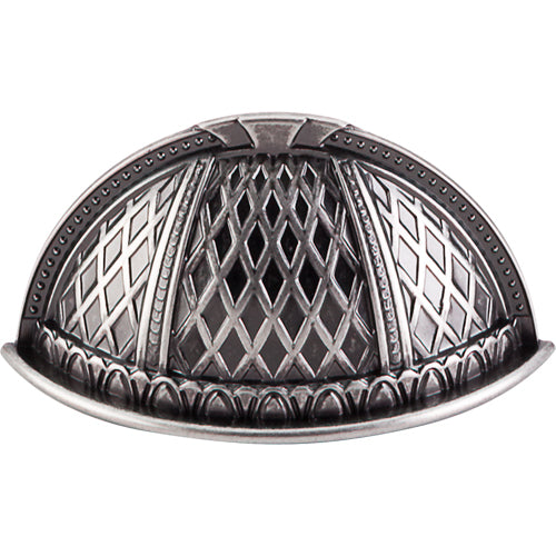 Top Knobs - Trevi 1 1/2 Inch Center to Center Cup/Bin pull