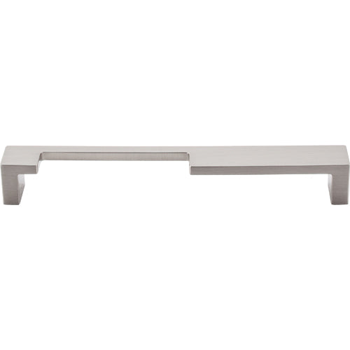 Top Knobs - Modern Metro Notch Pull A 7 Inch Center to Center Bar pull