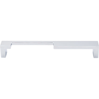 Top Knobs - Modern Metro Notch Pull A 7 Inch Center to Center Bar pull