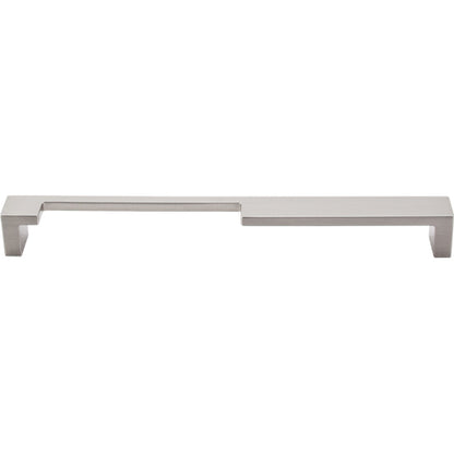 Top Knobs - Modern Metro Notch Pull A 9 Inch Center to Center Bar pull