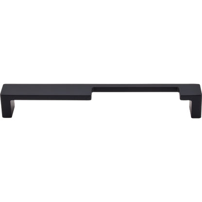 Top Knobs - Modern Metro Notch Pull B 7 Inch Center to Center Bar pull