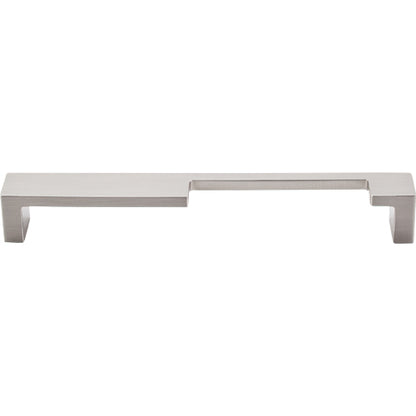 Top Knobs - Modern Metro Notch Pull B 7 Inch Center to Center Bar pull