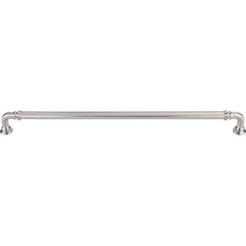 Top Knobs - Reeded 12 Inch Center to Center Appliance pull