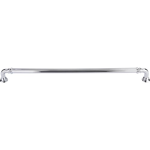 Top Knobs - Reeded 12 Inch Center to Center Appliance pull