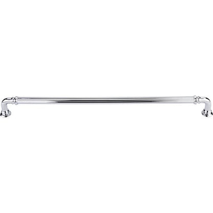 Top Knobs - Reeded 12 Inch Center to Center Appliance pull