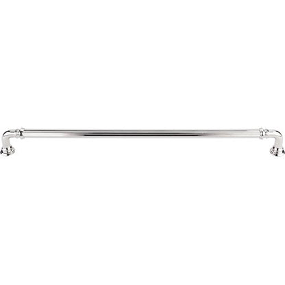 Top Knobs - Reeded 12 Inch Center to Center Appliance pull