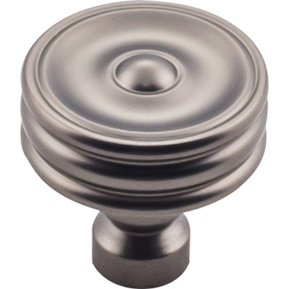 Top Knobs - Brixton Ridged 1 1/4 Inch Diameter Round Knob