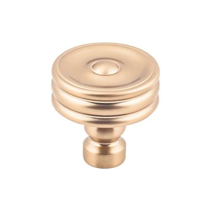 Top Knobs - Brixton Ridged 1 1/4 Inch Diameter Round Knob