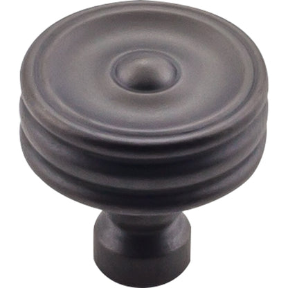 Top Knobs - Brixton Ridged 1 1/4 Inch Diameter Round Knob