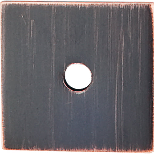 Top Knobs - Square Backplate 1 Inch