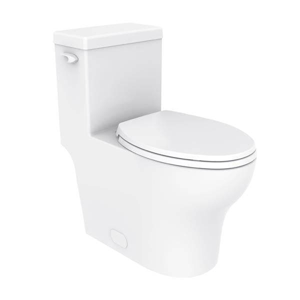 Lacava - Toilet W/Seat, 14 1/2 X 27 1/2 X 29 1/2 H, Leverl On The Left